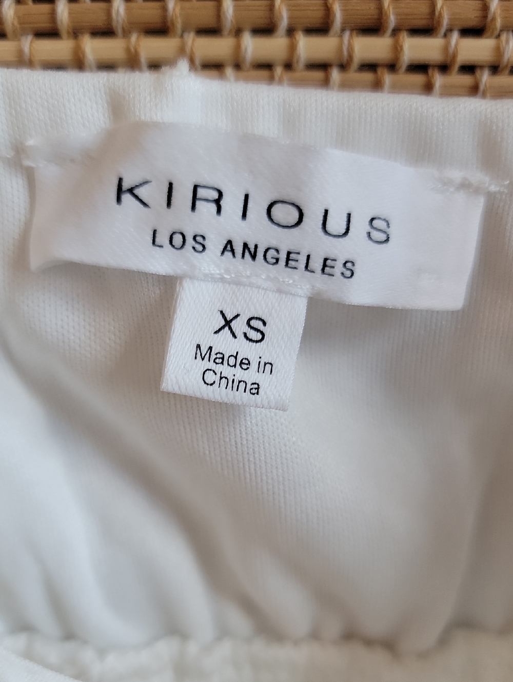 Kirious White Eyelet Tie-Front Cami Top - Picture 3 of 8